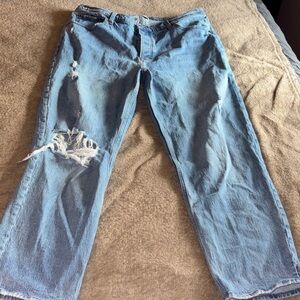 Abercrombie & Fitch dad jeans